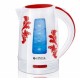 Чайник Centek CT-1037 W 2.0л белый/красный 2200Вт