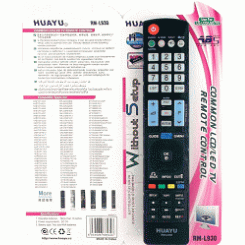 Код для телевизора lg универсальный пульт. Универсальный пульт LG RM-l930. Пульт для телевизора LG RM-l930. Универсальный пульт Huayu RM-l930+. Пульт TV LG RM-l2022.